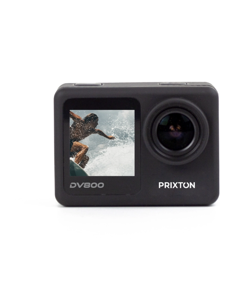 Prixton - Câmera esportiva PRIXTON Multisport Dv800 Dual Screen - 5k - Wifi