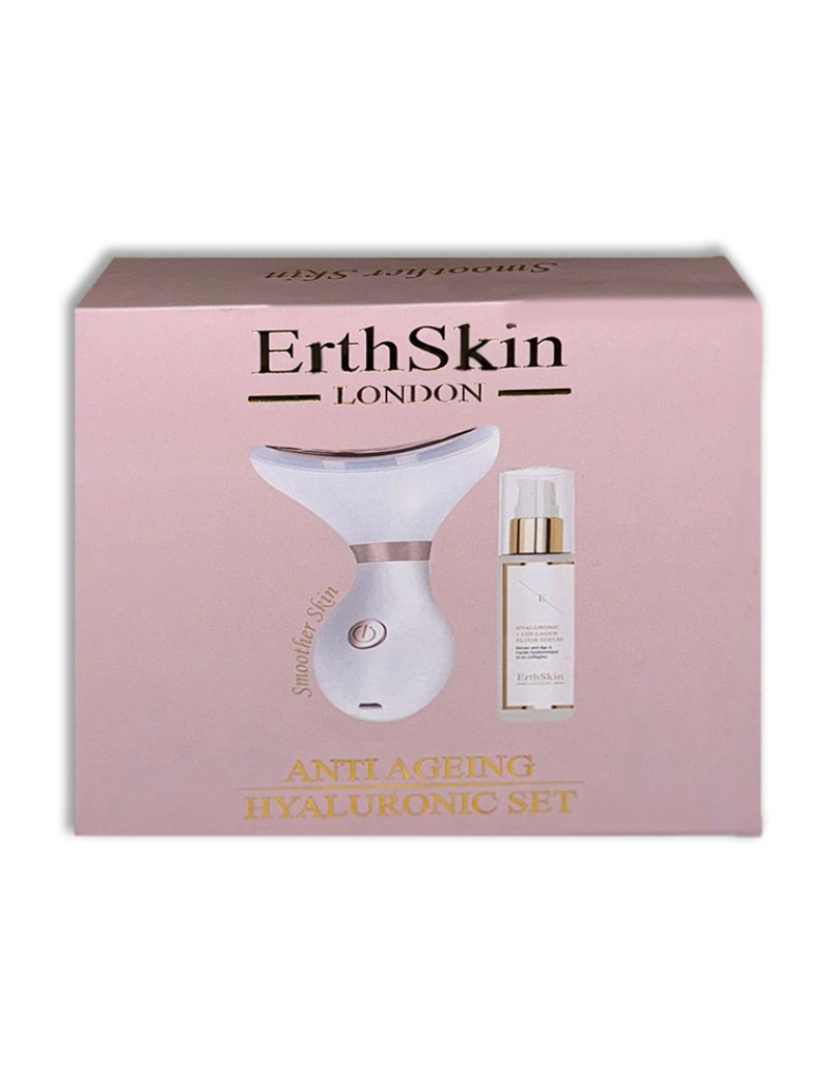 Erth Skin London - Conjunto de ácido hialurônico antienvelhecimento ( Neck & Jawliner + HA Serum )