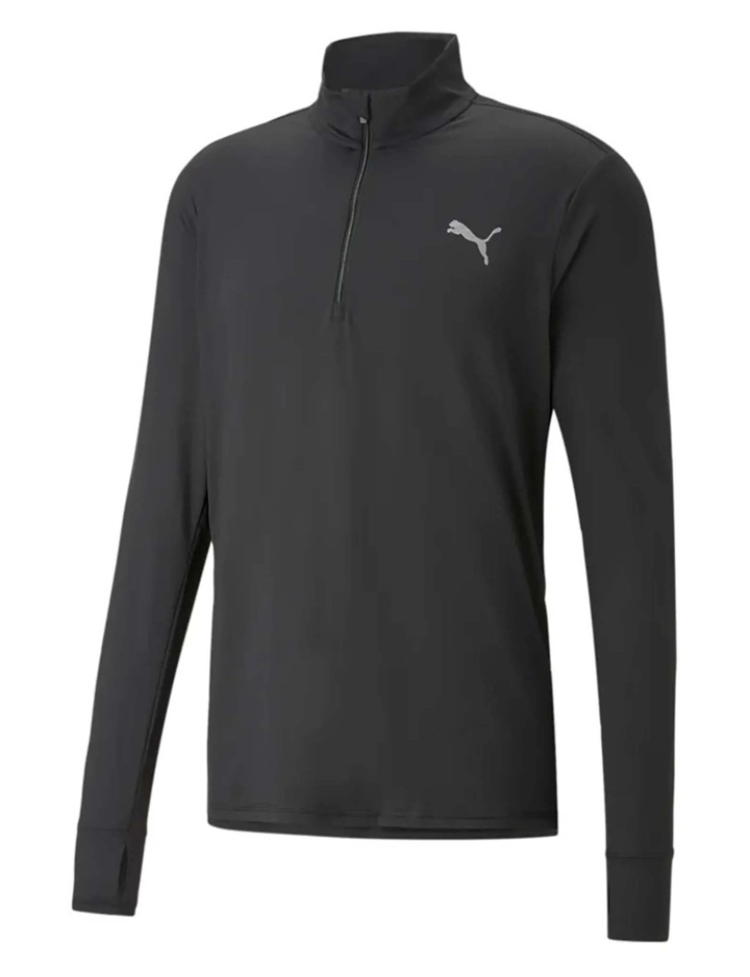 Puma - Puma Run Favorite 1/4 Zip Sweatshirt M