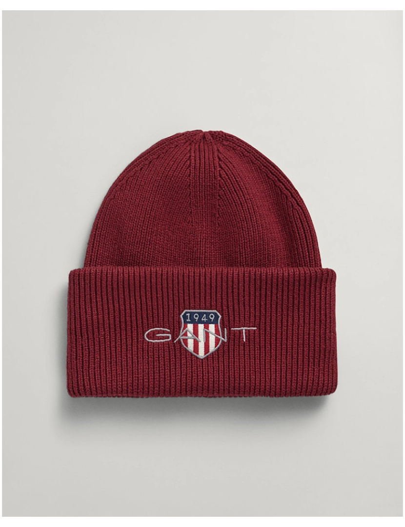 Gant - Gorro De Algodão Archive Shield Vermelho