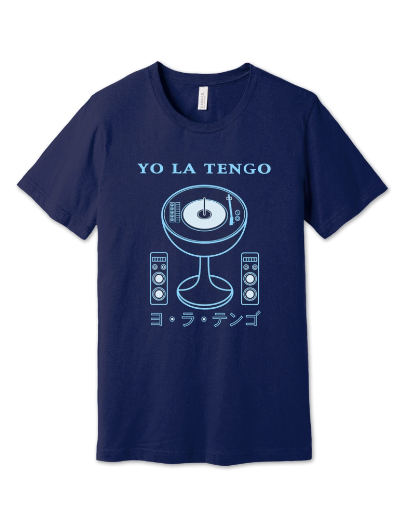 Rockinstone - Camiseta estéreo Yo La Tengo Yo La Tengo-S