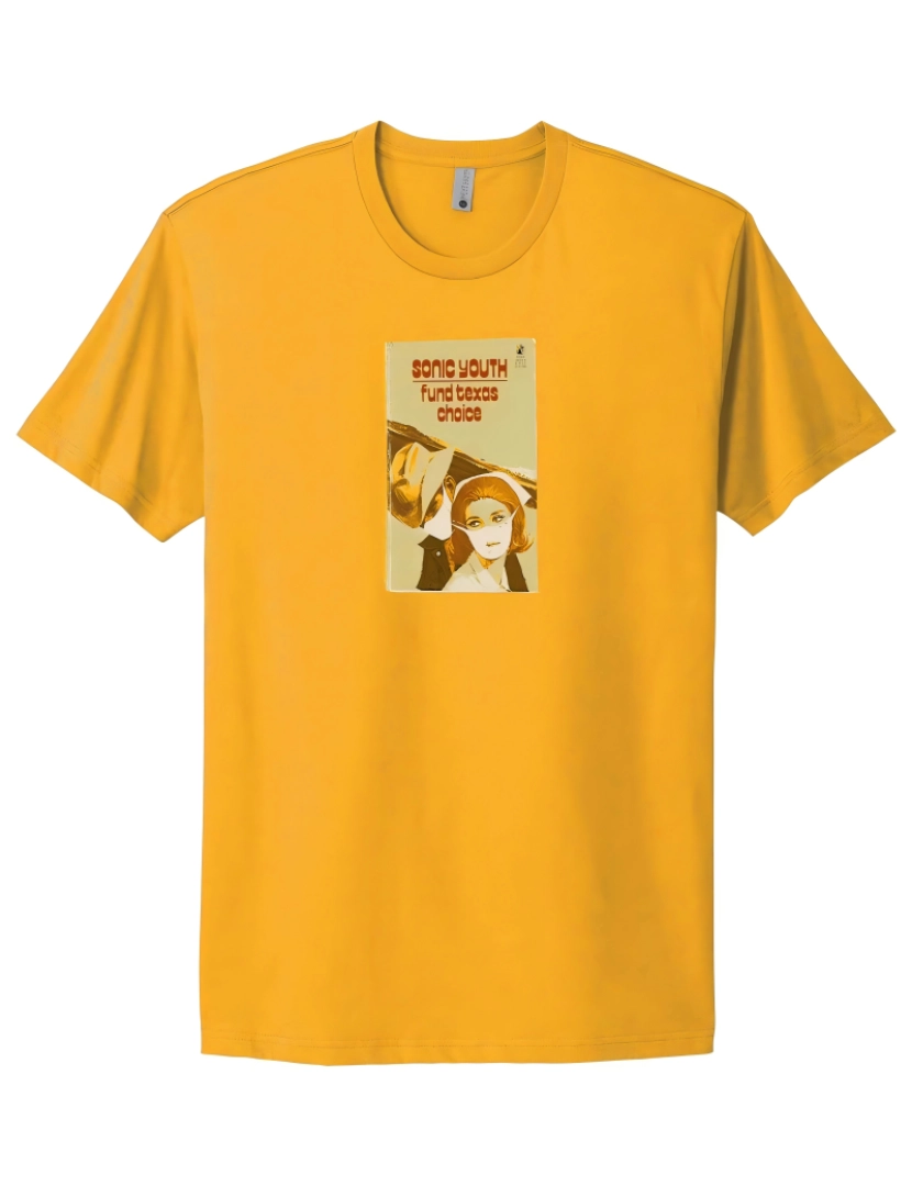 Rockinstone - Camiseta Sonic Youth Brochura [GOLD]-S