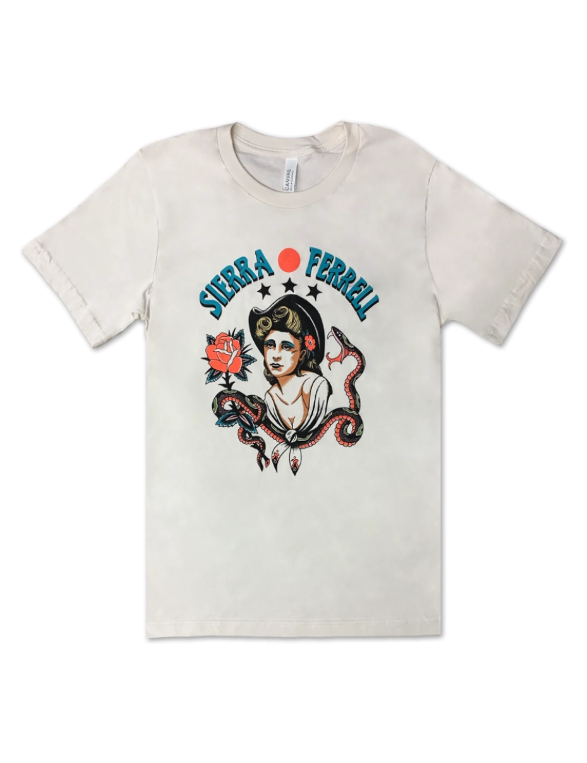 Rockinstone - Camiseta Sierra Ferrell Pin Up-S