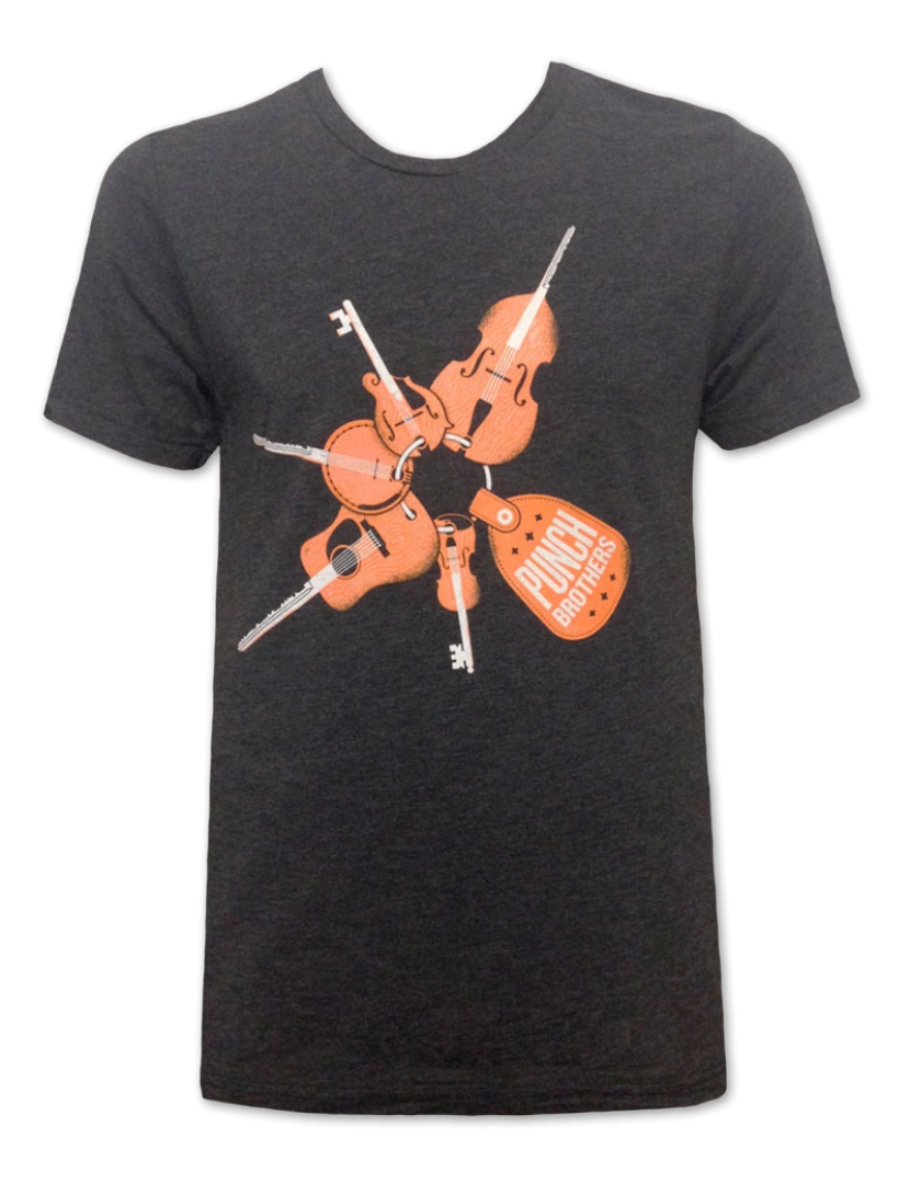 Rockinstone - Camiseta Chaveiro Punch Brothers-S