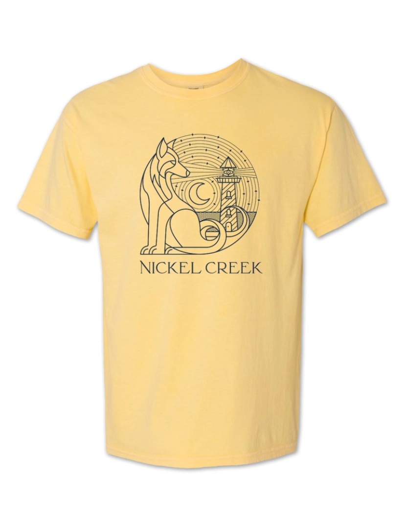 Rockinstone - Camiseta Nickel Creek Song Design [branca]-S