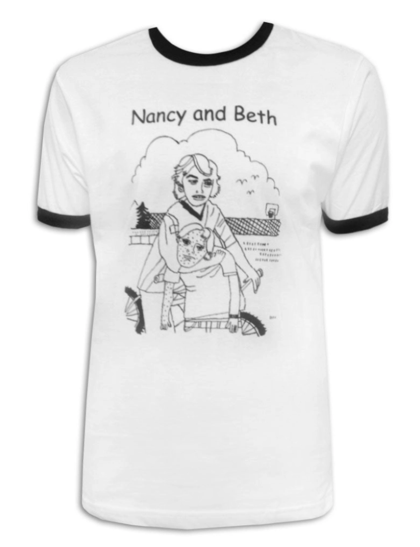 Rockinstone - Camiseta Nancy e Beth Headlock Ringer-S