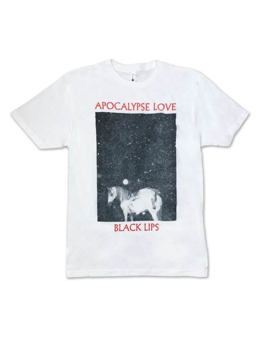 Rockinstone - Camiseta Black Lips Apocalypse Love [BRANCA]-S