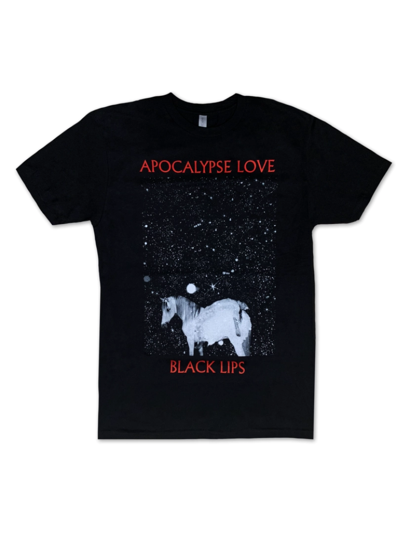 Rockinstone - Camiseta Black Lips Apocalypse Love [PRETA]-S