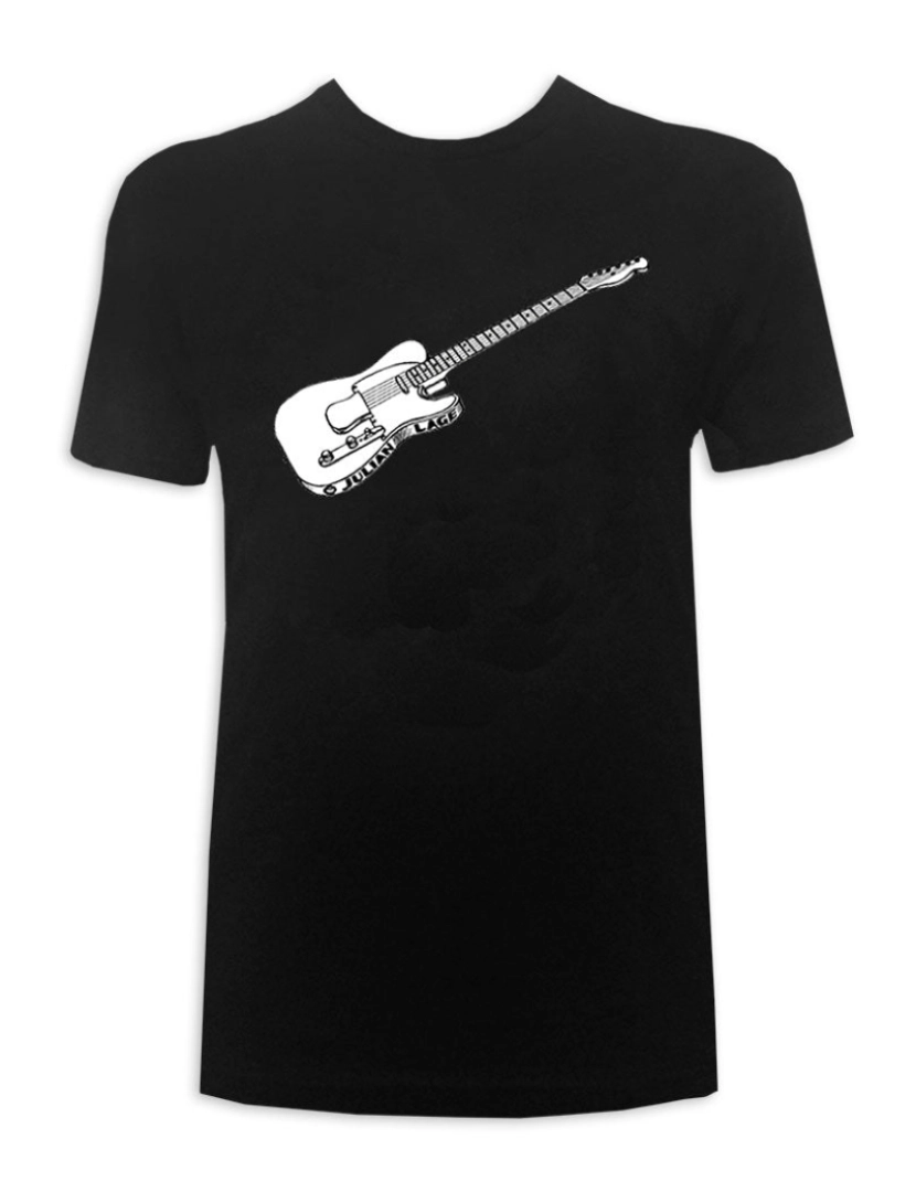 Rockinstone - Camiseta Julian Lage Telecaster [PRETA]-S