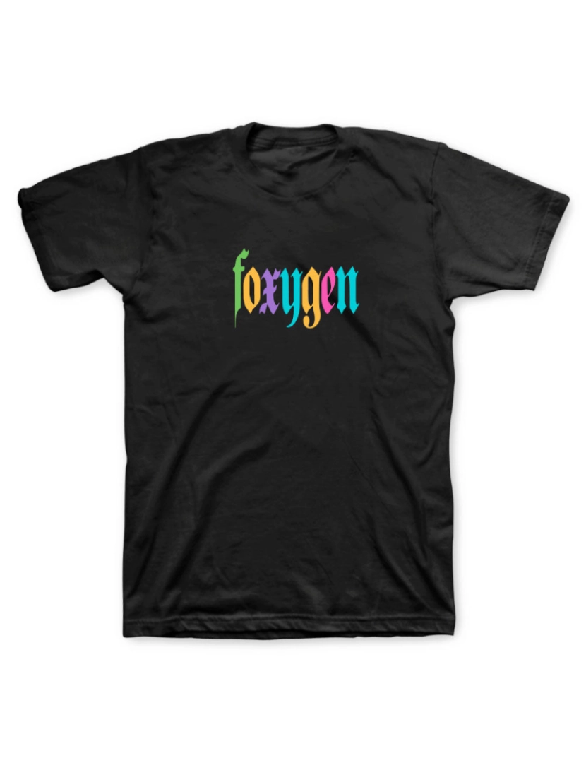 Rockinstone - Camiseta arco-íris Foxygen-S