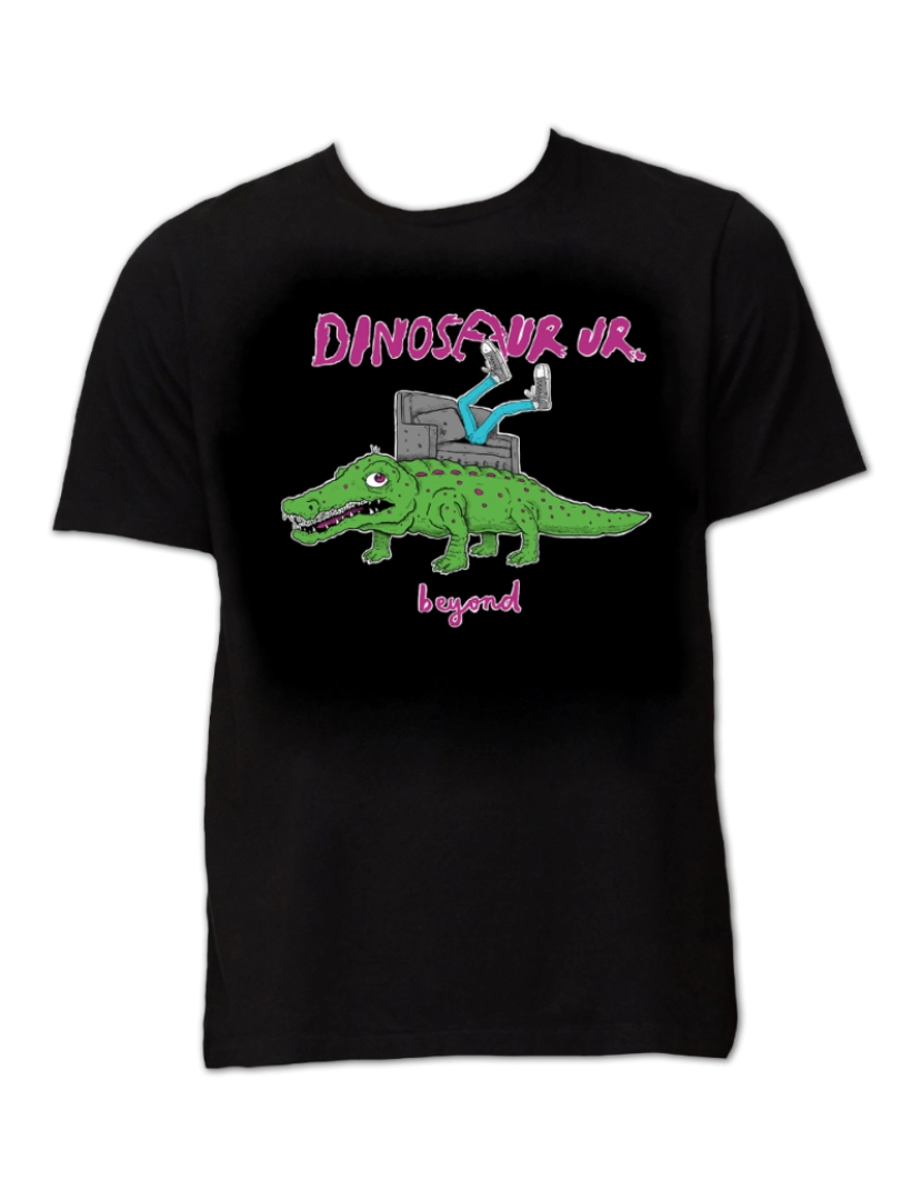 Rockinstone - Camiseta Dinosaur Jr Beyond Alligator-S