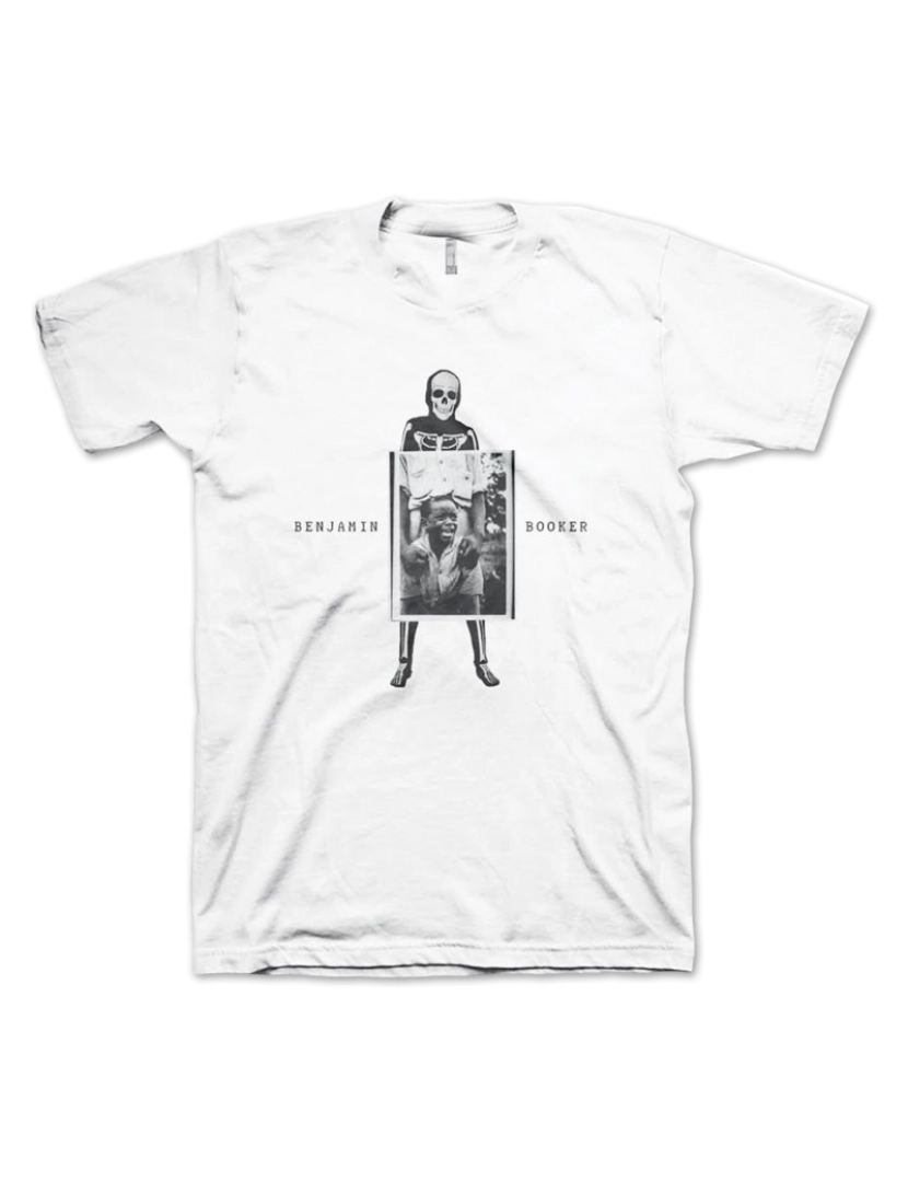 Rockinstone - Camiseta esqueleto de Benjamin Booker-S