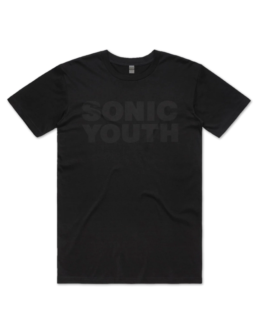 Rockinstone - Camiseta de concreto inchado do Sonic Youth-S