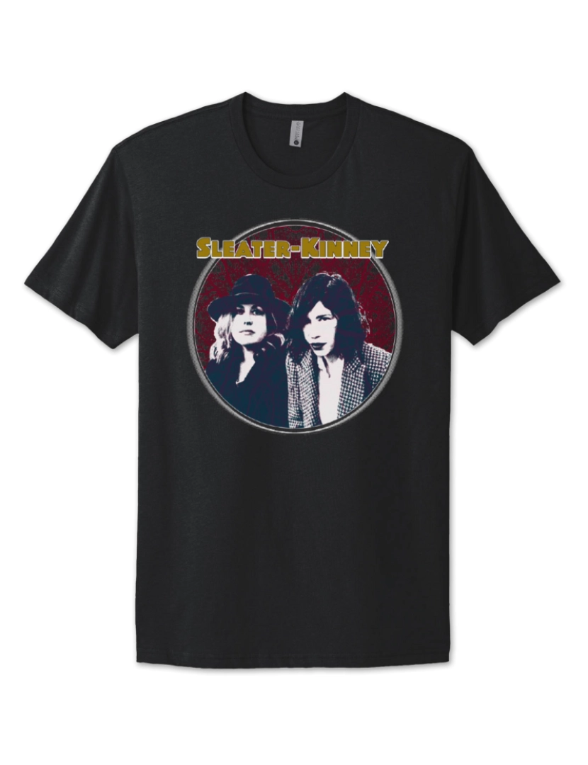 Rockinstone - Camiseta Sleater-Kinney Circle-S