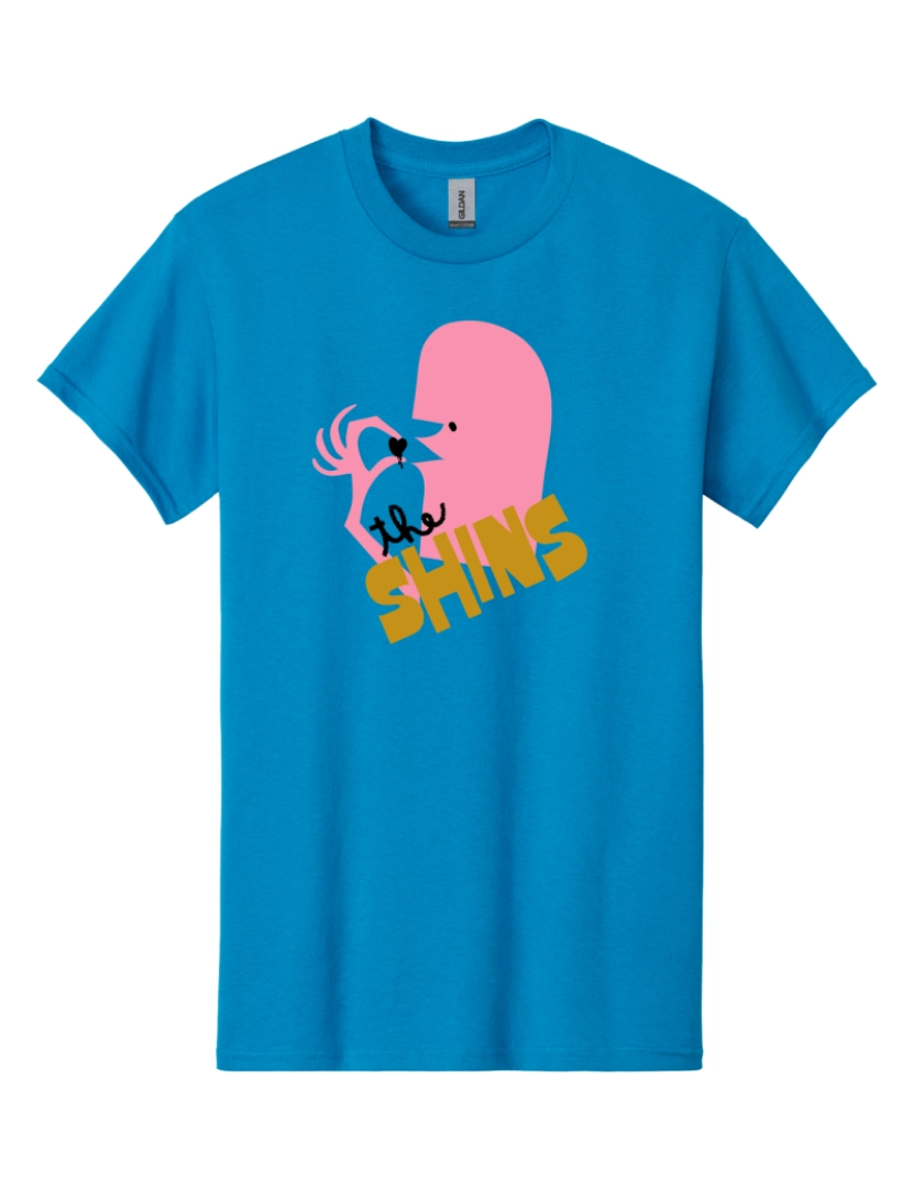 Rockinstone - Camiseta The Shins Edição Limitada Heart Guy-S