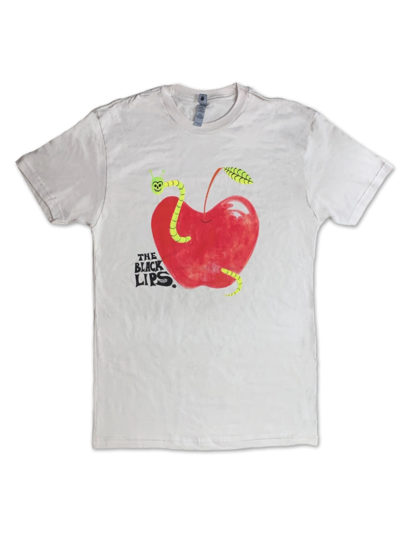 Rockinstone - Camiseta Black Lips Apple Worm-S