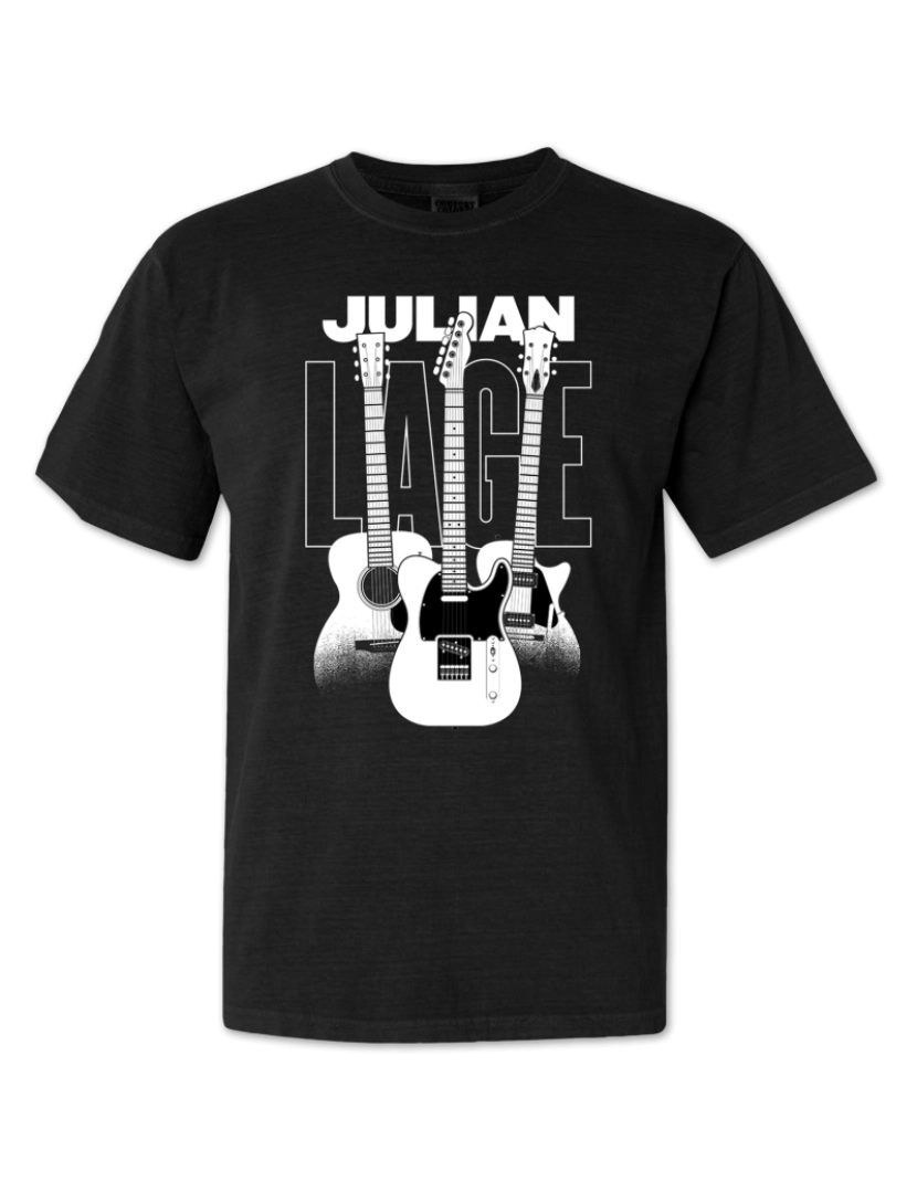 Rockinstone - Camiseta Julian Lage Três Guitarras-S