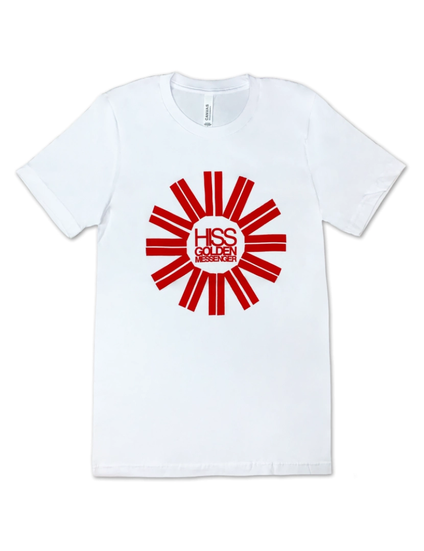 Rockinstone - Camiseta Hiss Golden Messenger Red Sun-S