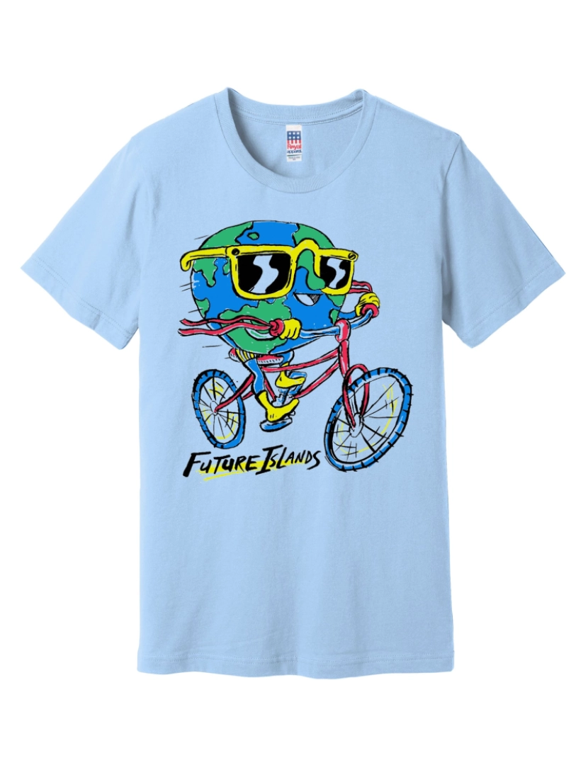 Rockinstone - Camiseta Globeman das Ilhas do Futuro-S