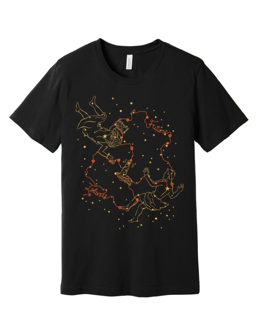 Rockinstone - Camiseta Future Islands 2017 Fall Tour-S