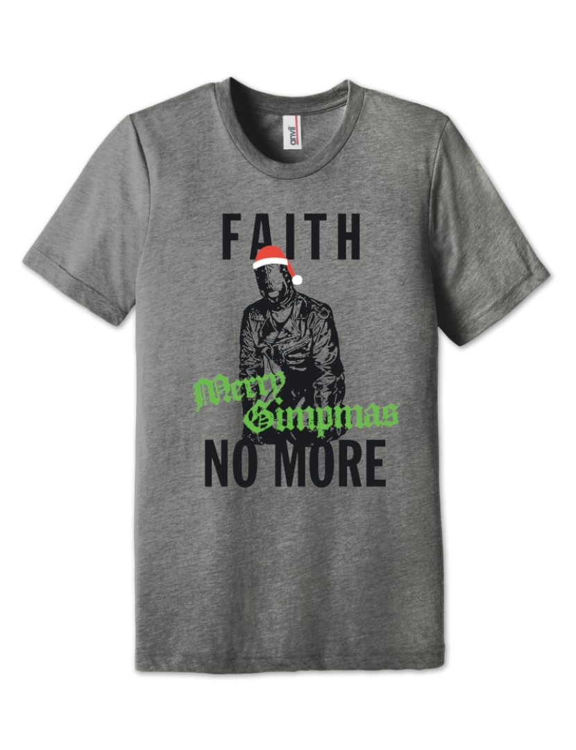 Rockinstone - Camiseta Faith No More Merry Gimpmas-S