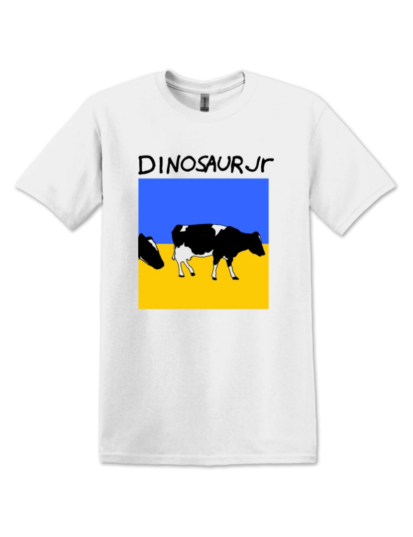 Rockinstone - Camiseta Dinosaur Jr sem som para a Ucrânia-S