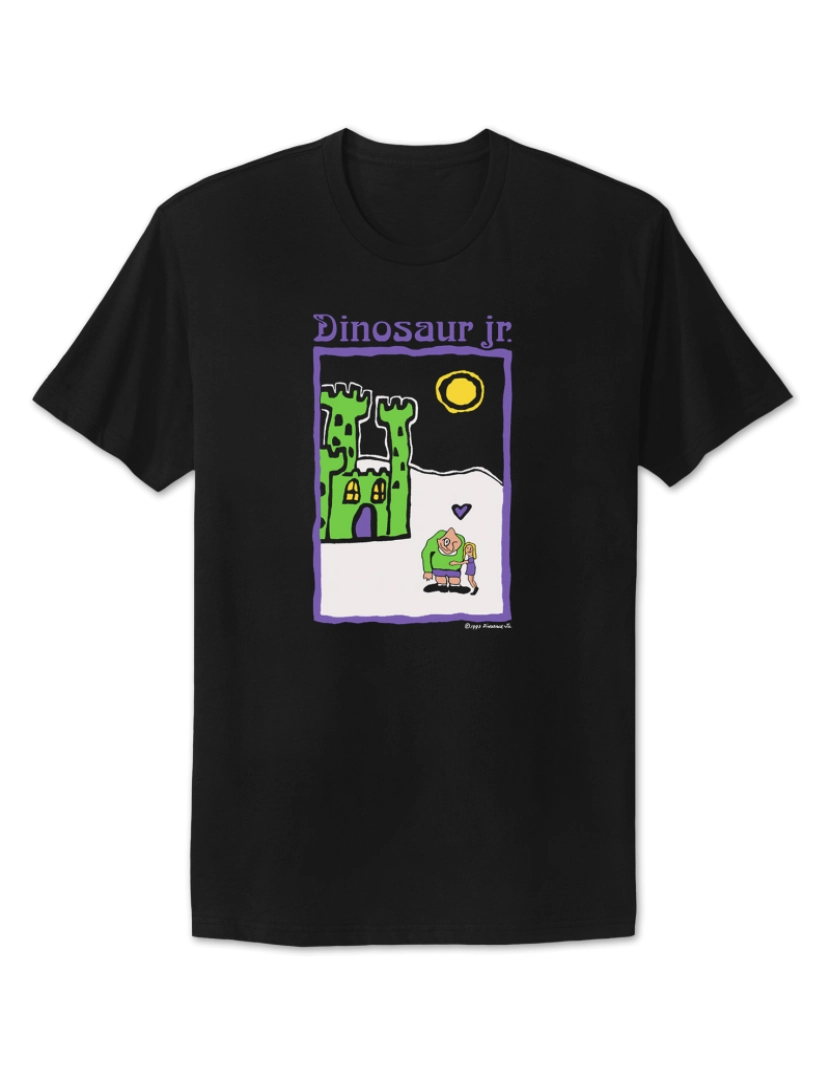 Rockinstone - Camiseta Dinosaur Jr Castle-S