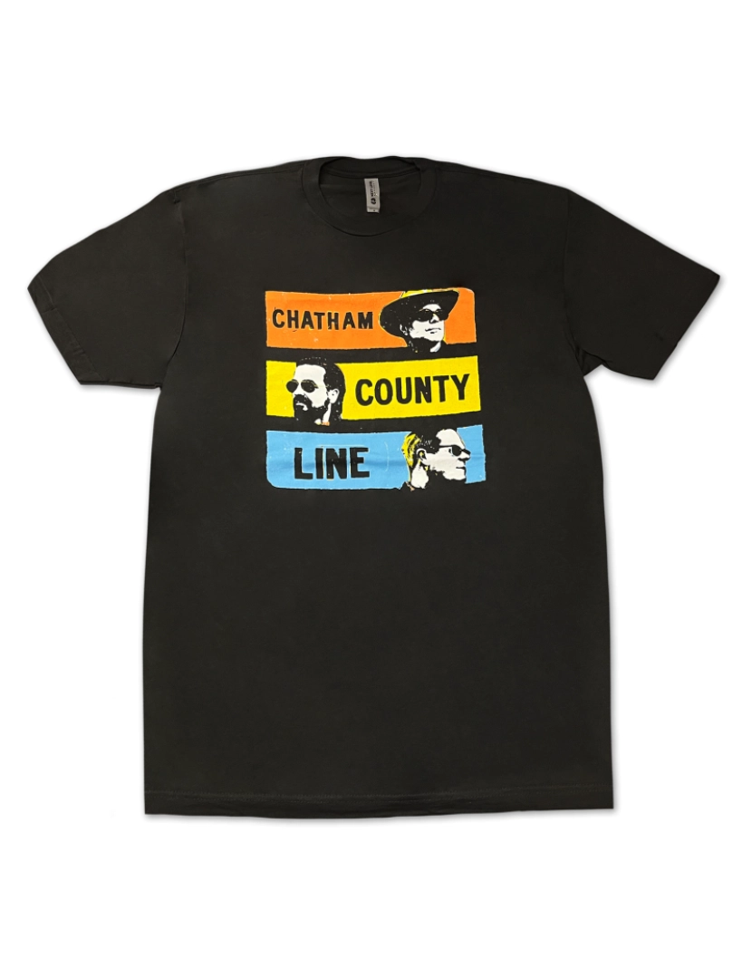 Rockinstone - Camiseta Chatham County Line Three Bar-S