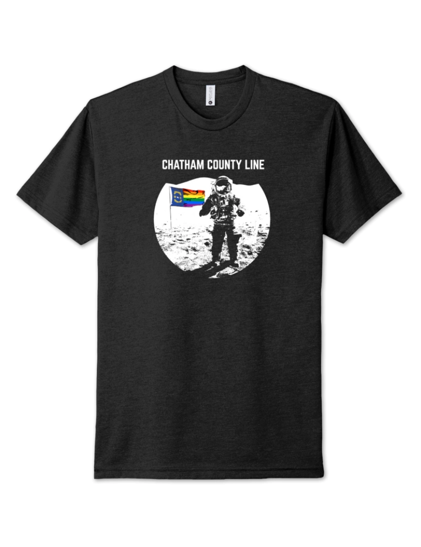 Rockinstone - Camiseta do Orgulho Moonman da Chatham County Line-S