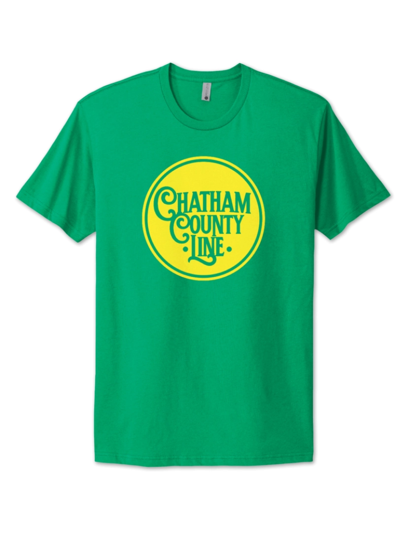 Rockinstone - Camiseta Círculo da Linha do Condado de Chatham-S