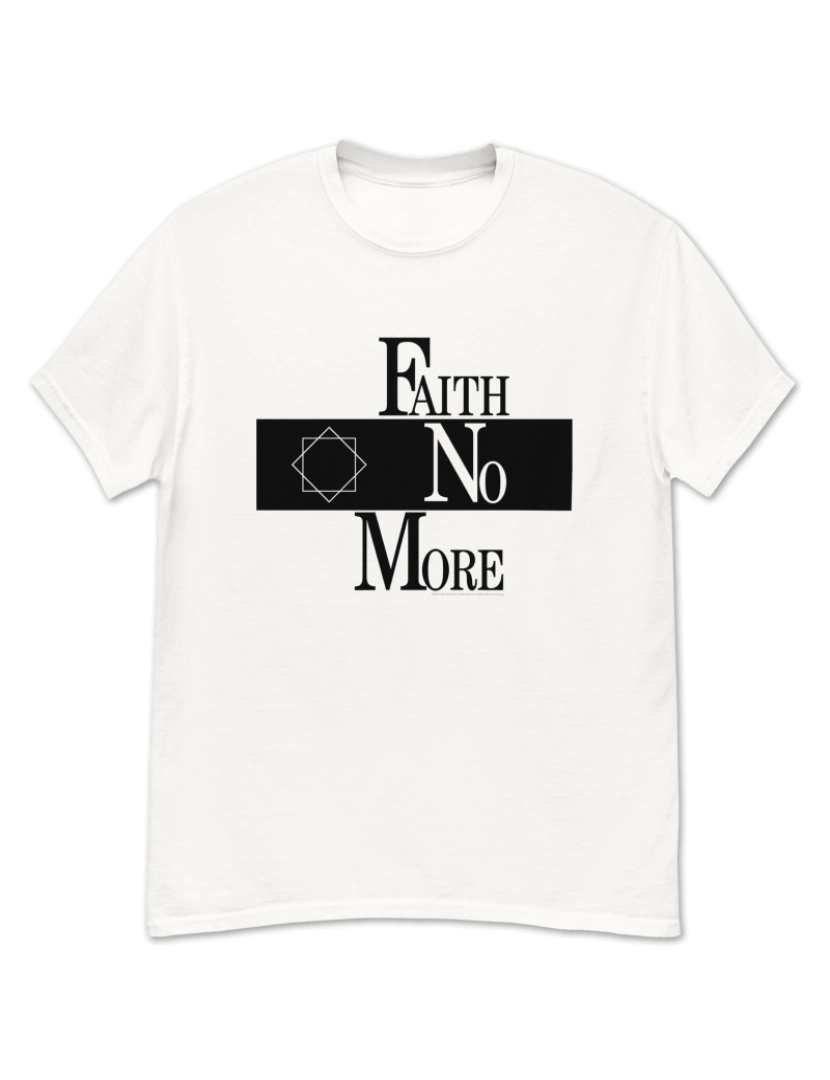 Rockinstone - Camiseta Faith No More FNM Original Star Logo-S