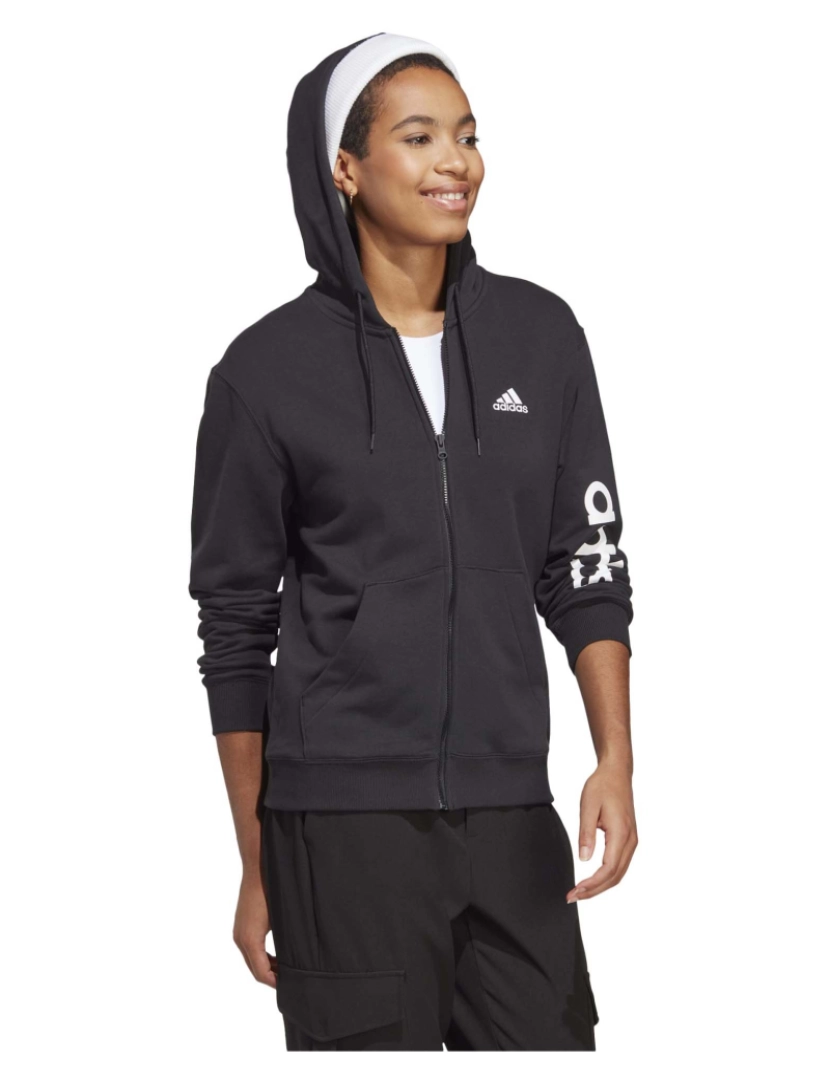 imagem de Adidas Sport W Lin Ft Fz Hd Sweatshirt4