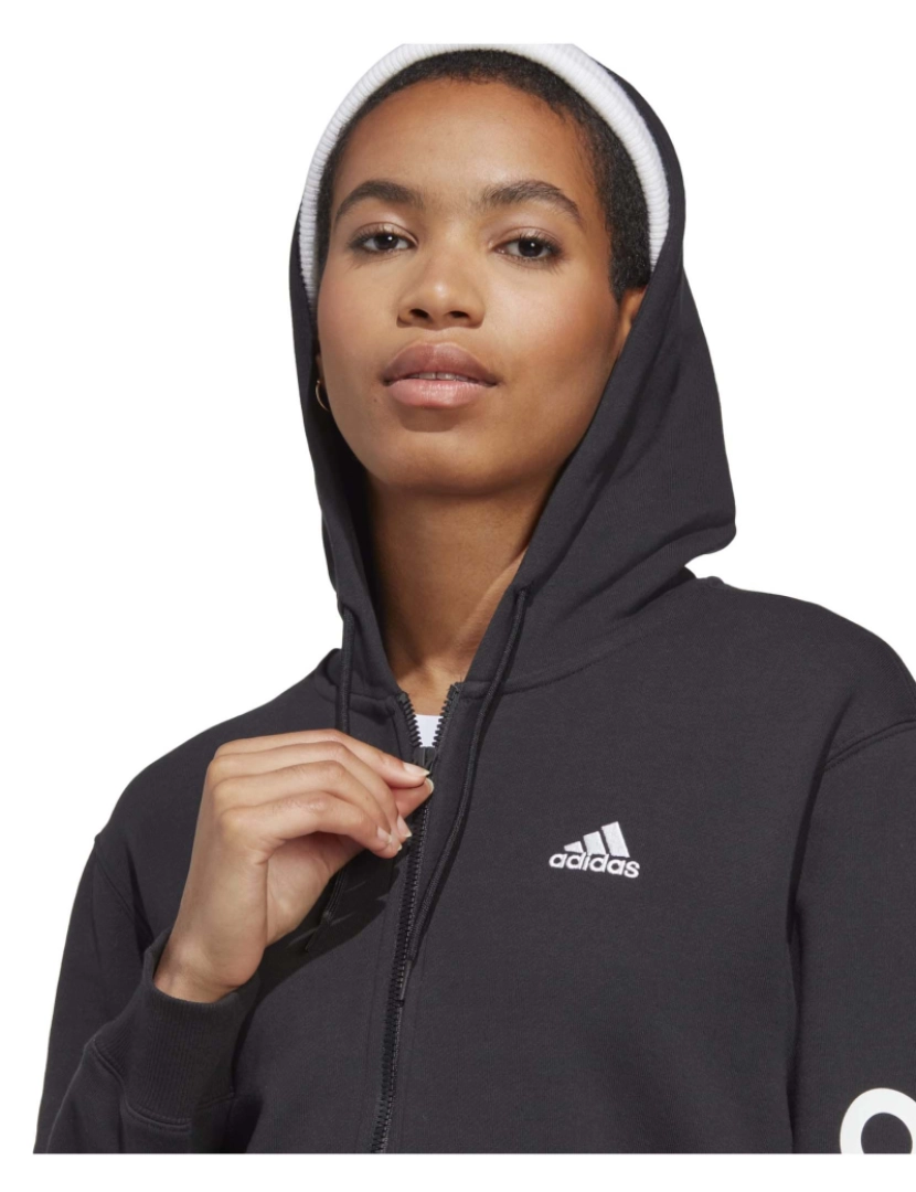 imagem de Adidas Sport W Lin Ft Fz Hd Sweatshirt5