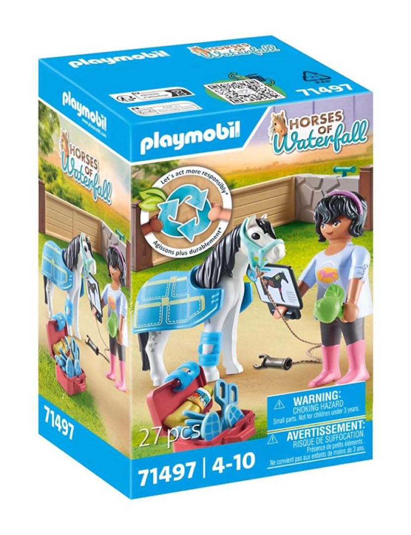 Playmobil - TERAPEUTA DE CAVALOS 71497