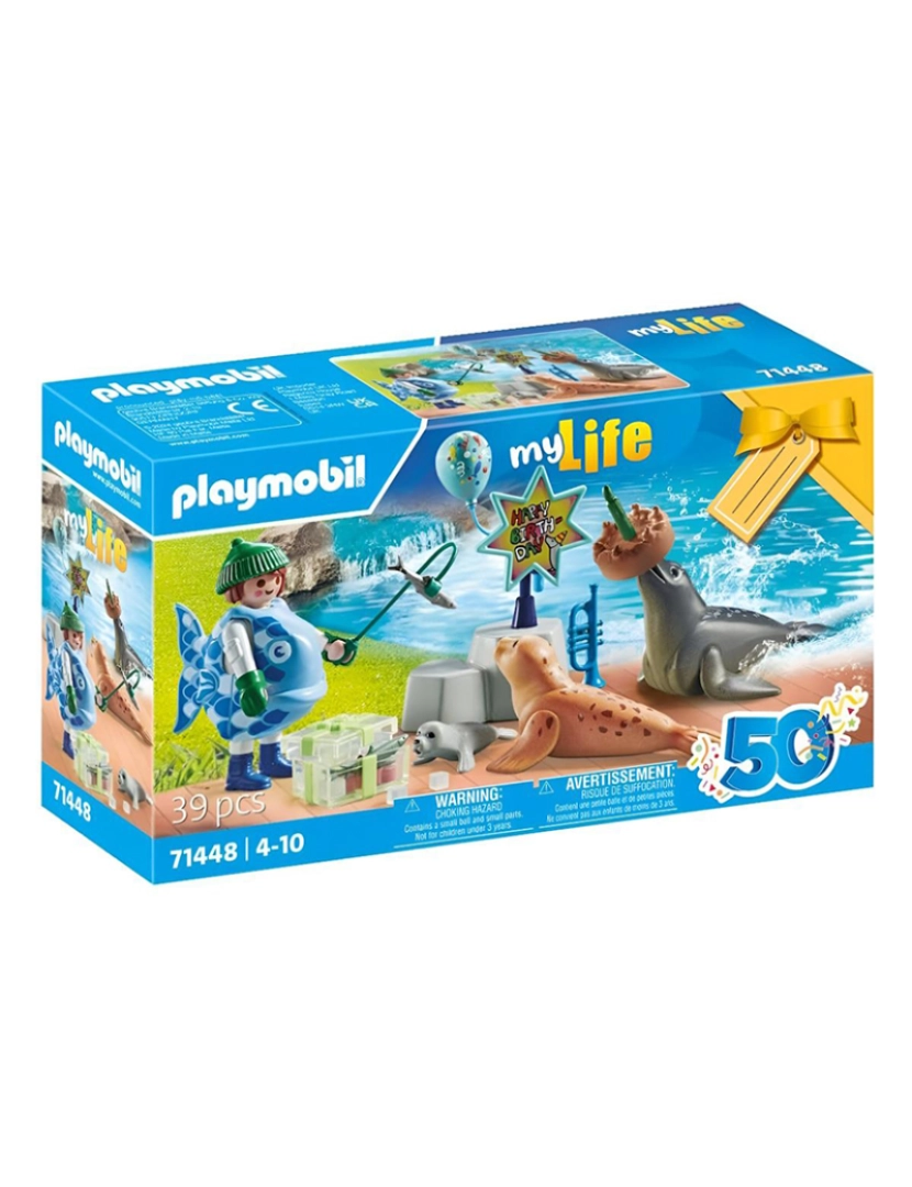 Playmobil - CUIDADORA DE ANIMAIS 71448