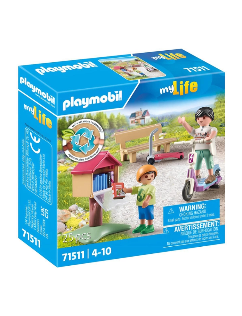 Playmobil - TROCA DE LIVROS 71511