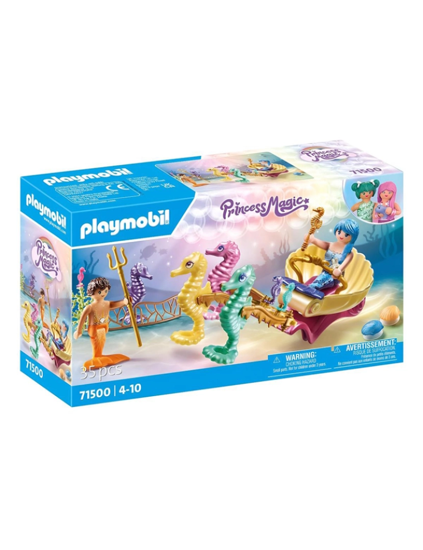 Playmobil - SEREIAS COM CAVALOS-MARINHOS 71500