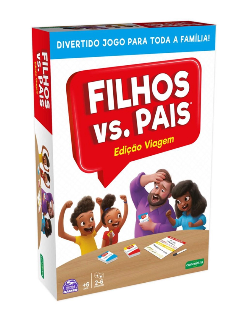 Concentra - JOGO FILHOS VS PAIS VIAGEM 124988