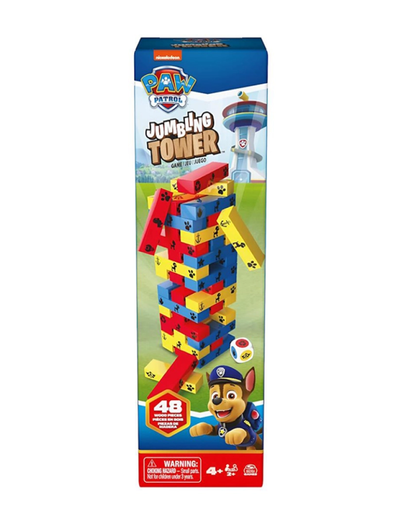 Spin Master - JOGO TORRE EQUILIBRIO PATRULHA PATA 6066828