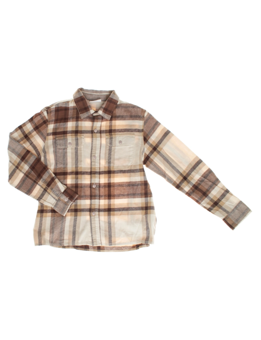 GAP - Camisa de flanela com botões 453164 menino