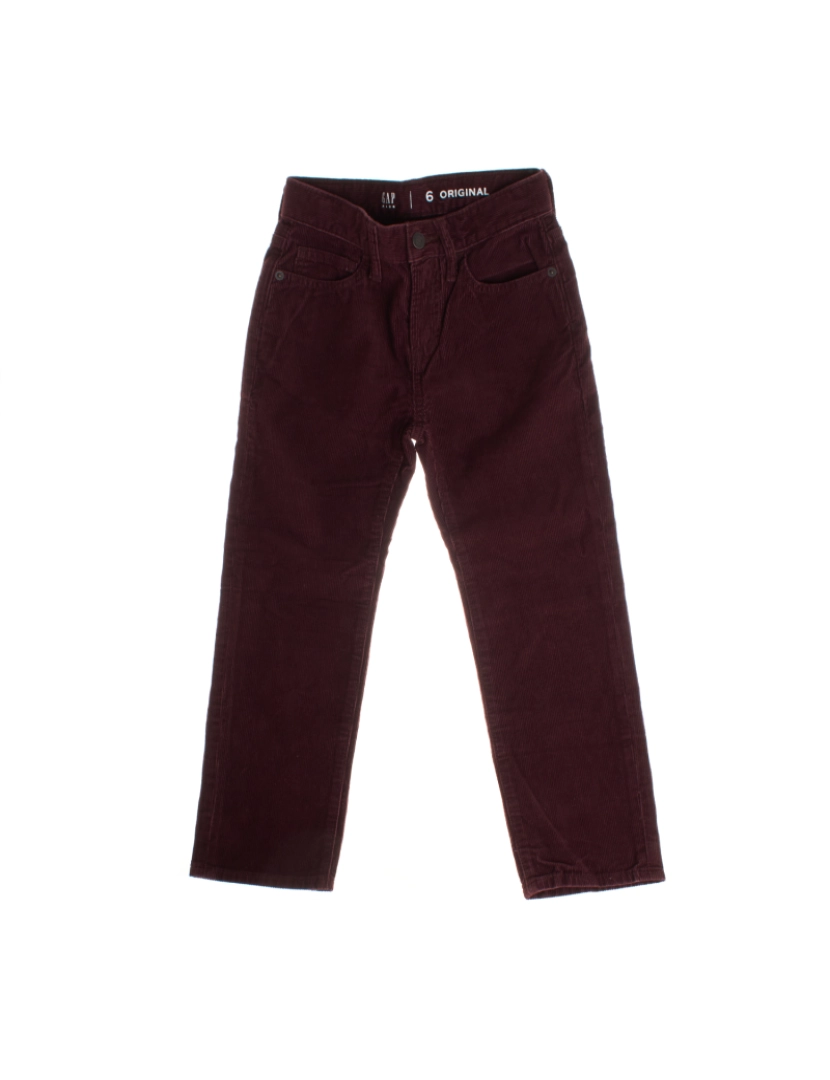 GAP - Calça reta de veludo cotelê 428437 menino