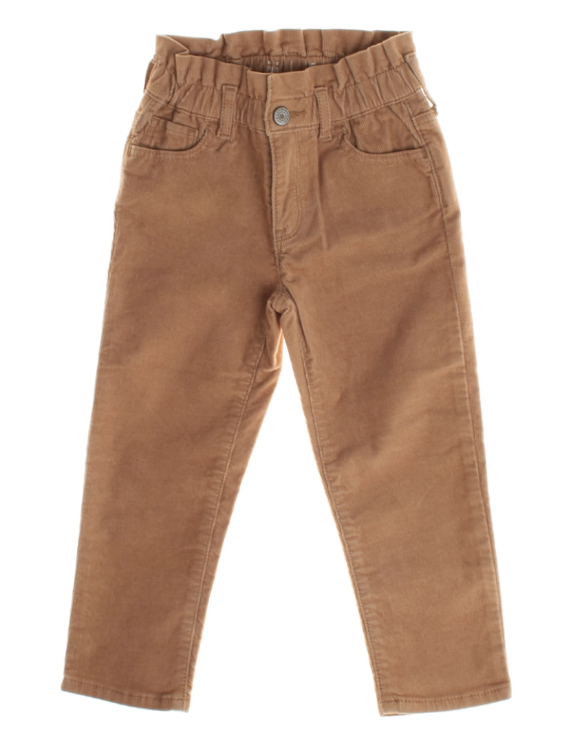 GAP - Jeans mãe de veludo cotelê 430270 menina