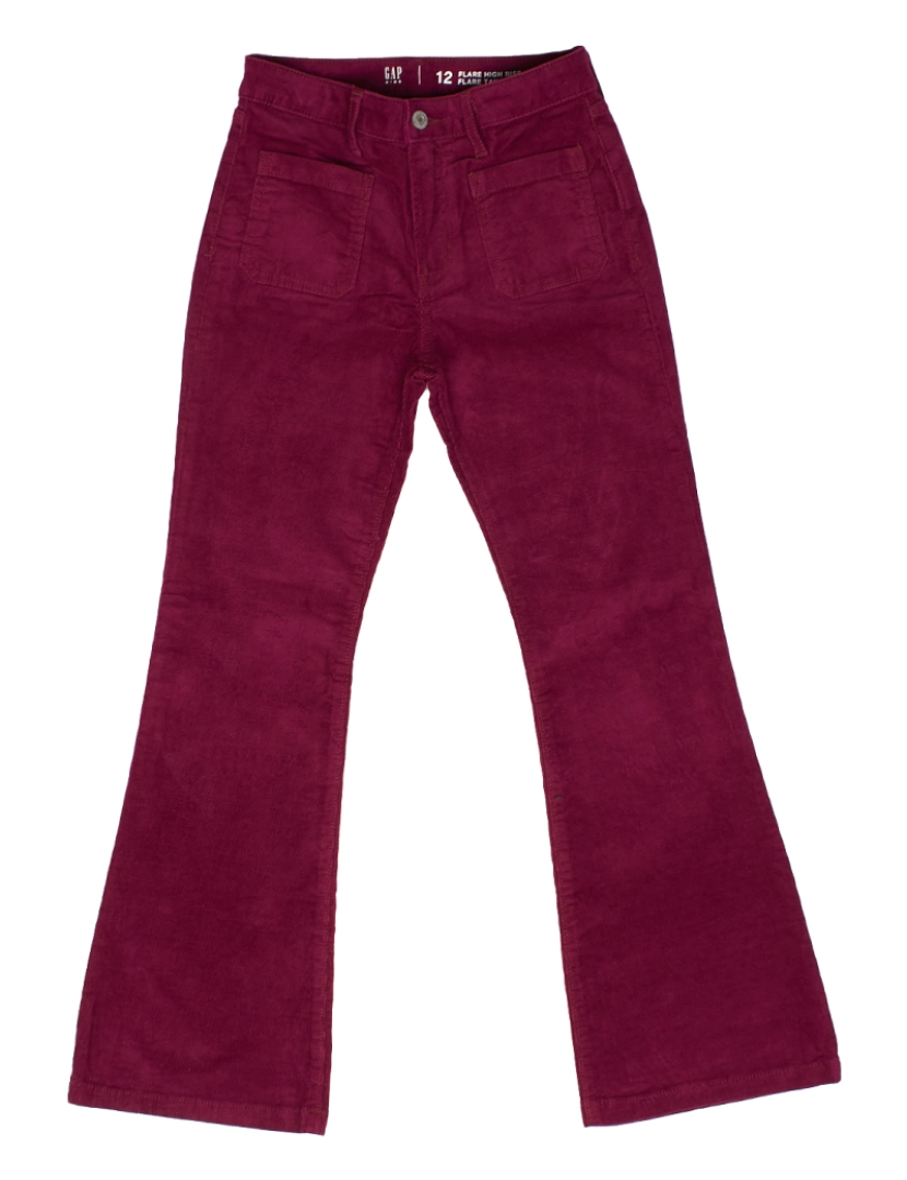 GAP - Jeans flare veludo cotelê 434282 menina