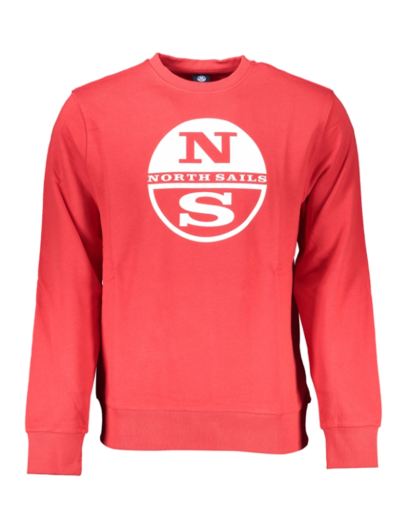 North Sails - Sweatshirt de Homem Vermelho