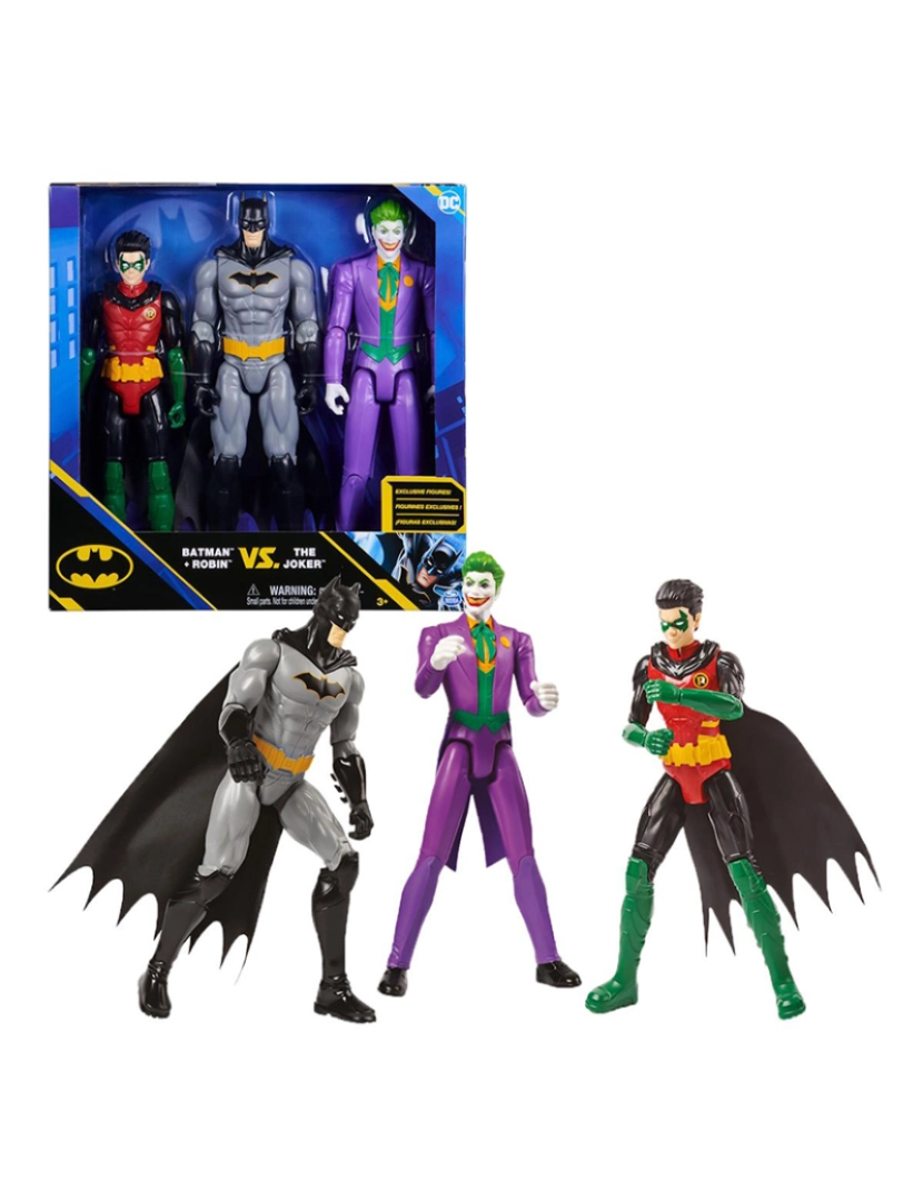 Spin Master - Batman Pack 3 Figuras 30 Cm 6064967