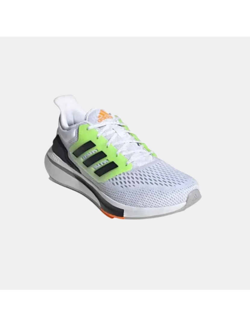 Adidas - Ténis de Homem Branco e Preto EQ21 RUN