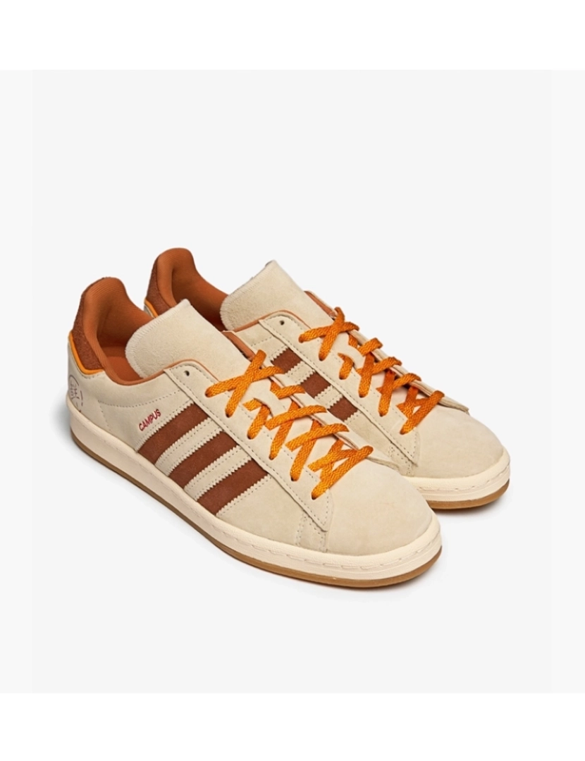 Adidas - Ténis de Homem Branco CAMPUS 80s