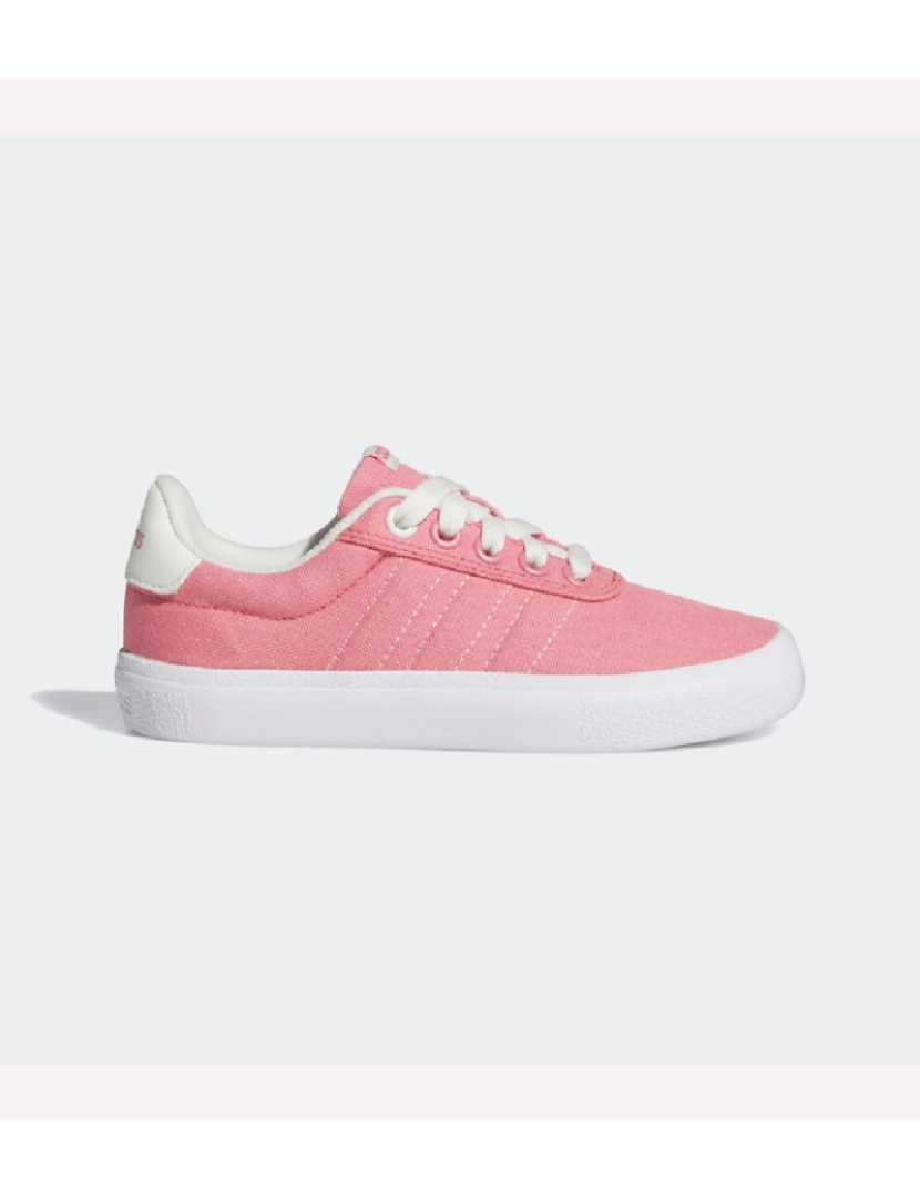 Adidas - Ténis Unisexo Vermelho e Branco VULCRAID3R K