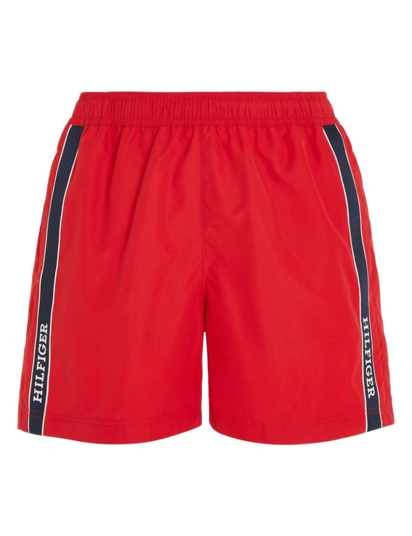 Tommy Hilfiger - Tommy Hilfiger Swimming Boxer Fita Com Cordão Médio