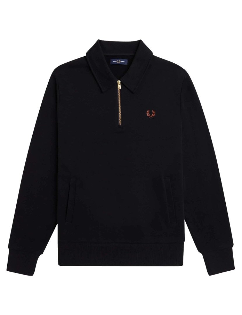 Fredperry - Sweatshirt Fredperry Fp Meio Zip